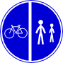 Line-segregated route