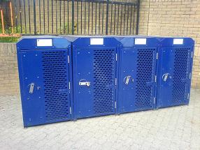 Rutherglen Station Cycle Lockers