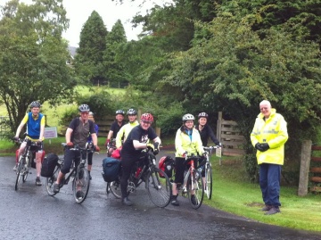 Go Bike ride departing from hostel at Urr Lodge