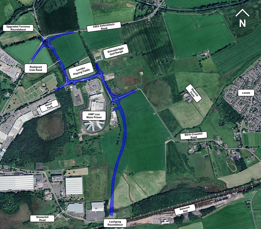 Westerhill Development Road route – GoBike